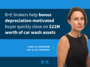 bonus depreciation car wash sale