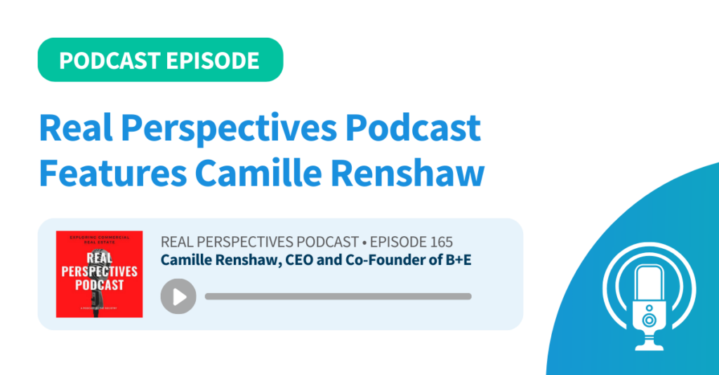 Real perspectives podcast featuring camille renshaw