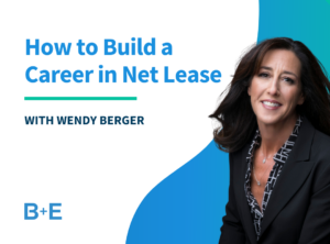 build a career in net lease wendy berger