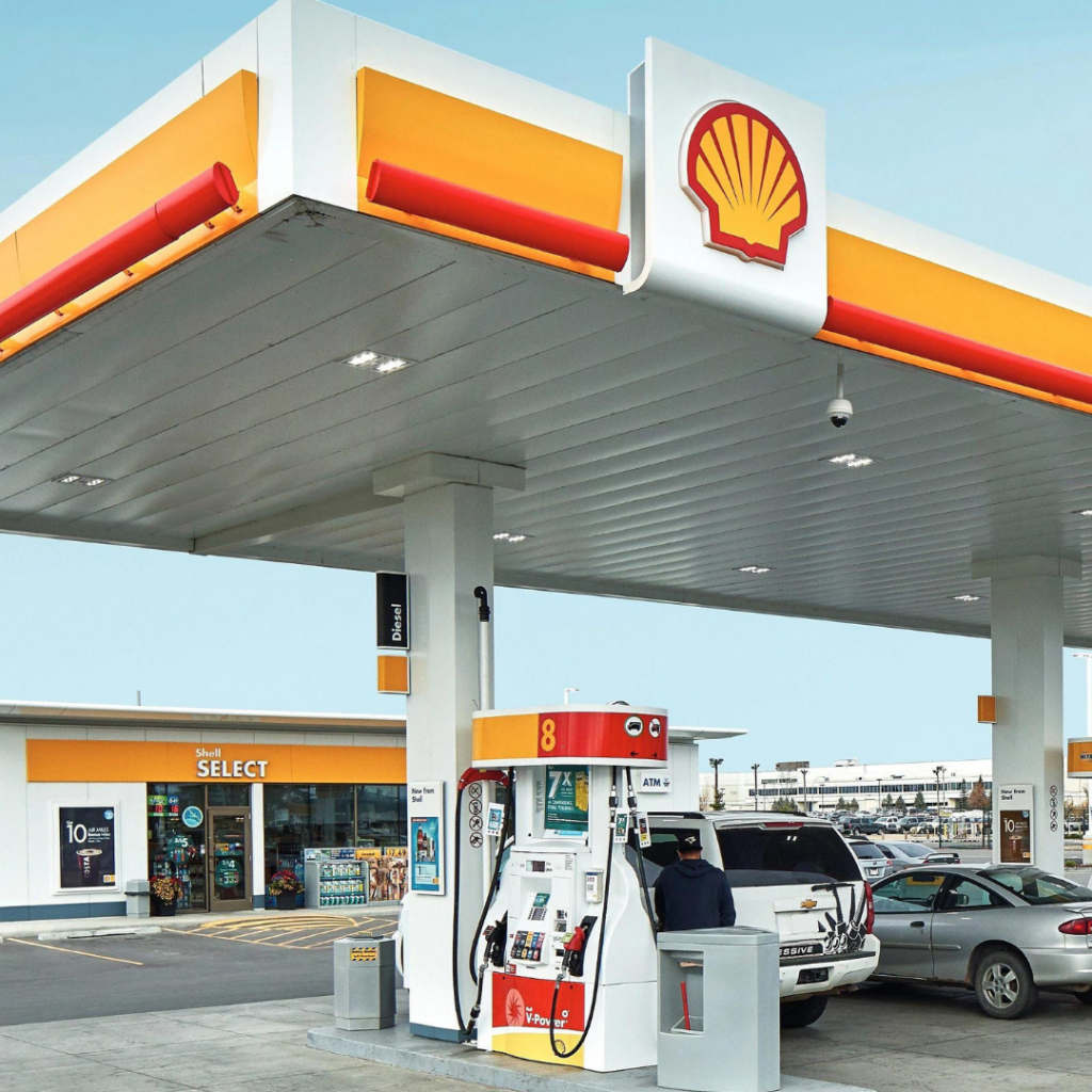 shell gas station